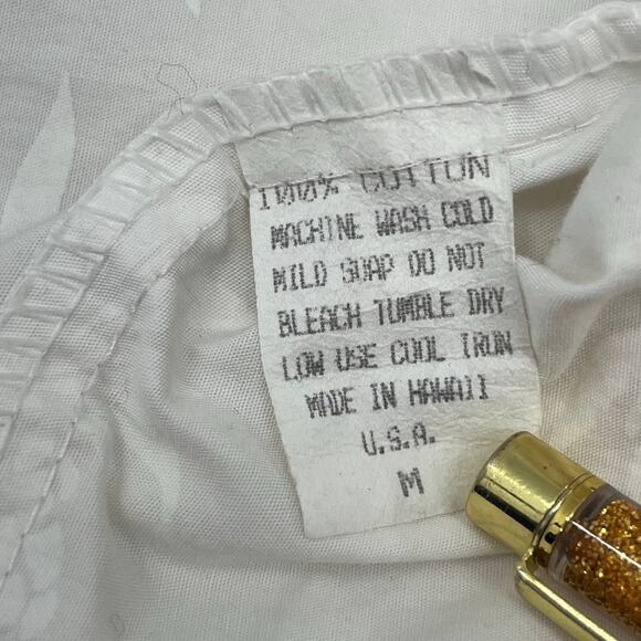 Royal Hawaiian Creations Short Sleeve Button Down Lightweight Guitar Shirt Med - Picture 7 of 9